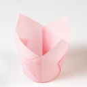 Tulipas muffins rosa bebé 50ud Pastry Colours