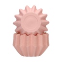 Cápsulas para hornear bloom rosa pastel 48ud. FUNCAKES