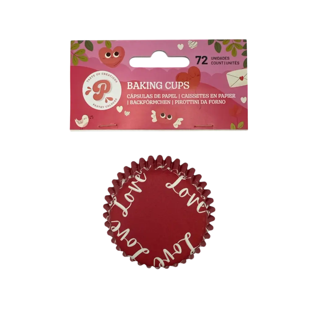 Cápsulas san valentín love 72ud pastry COLOURS