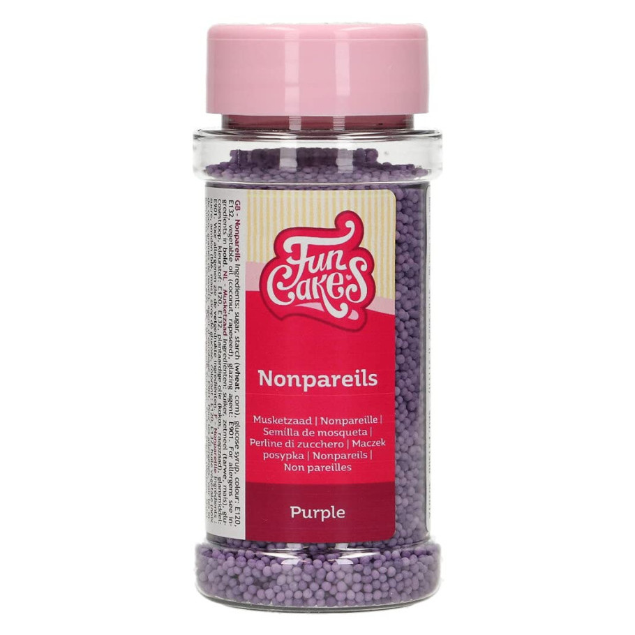 Nonpareils morado 80gr FUNCAKES