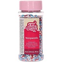 Nonpareils azules blancos y rojos 80gr FUNCAKES