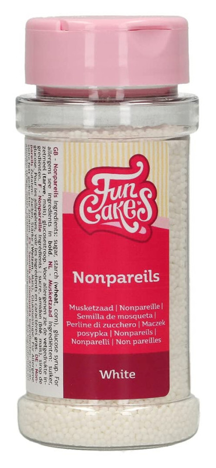 Nonpareils blancos 80gr FUNCAKES