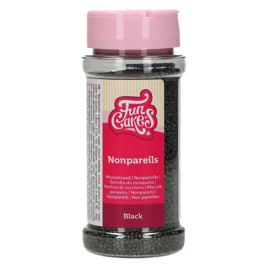 Nonpareils negros 80gr FUNCAKES