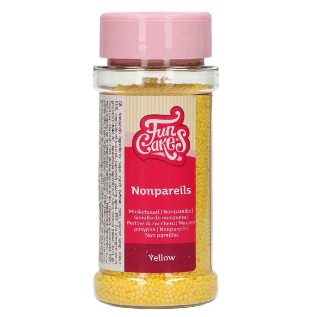 Nonpareils amarillos 80gr FUNCAKES