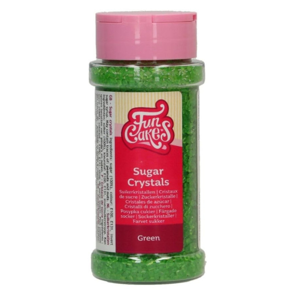Cristales de azucar verde 80gr FUNCAKES