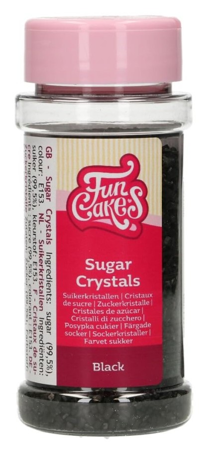 Cristales de azucar negro 80gr FUNCAKES