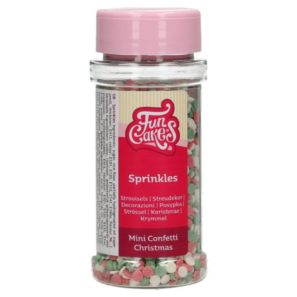 Mini confetti de navidad 60gr FUNCAKES
