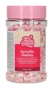 Decoración comestible baby girl medley 50g FUNCAKES