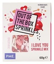 Sprinkle i love you- te amo- 60g PME