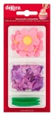 Flores y hojas de oblea DEKORA