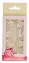Set decoraciones de azúcar callas blancas, 24ud. FUNCAKES