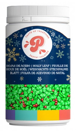 Hojas de acebo 65gr Pastry Colours