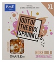 Sprinkle oro rosa xl 250g PME