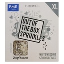Sprinkle boda blanca xl 250g PME