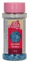 Decoración comestible sprinkle medley azul 70g FUNCAKES