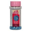 Decoración comestible sprinkle medley azul 70g FUNCAKES