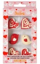 Decoración de azúcar love love 6ud DECORA