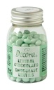 Mini perlas de chocolate con leche - verde menta - 80gr DECORA