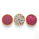 Set decor mix plata y rosa 85gr DECORA