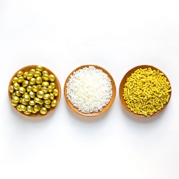 Set decor mix oro y blanco 85gr DECORA