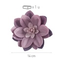 Water lily de oblea color lila DEKORA