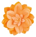 Water lily de oblea color naranja DEKORA