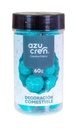 Bolas de azucar blue glitter 60g. AZUCREN