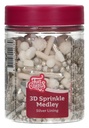 Sprinkle medley 3d - silver lining - 70g FUNCAKES