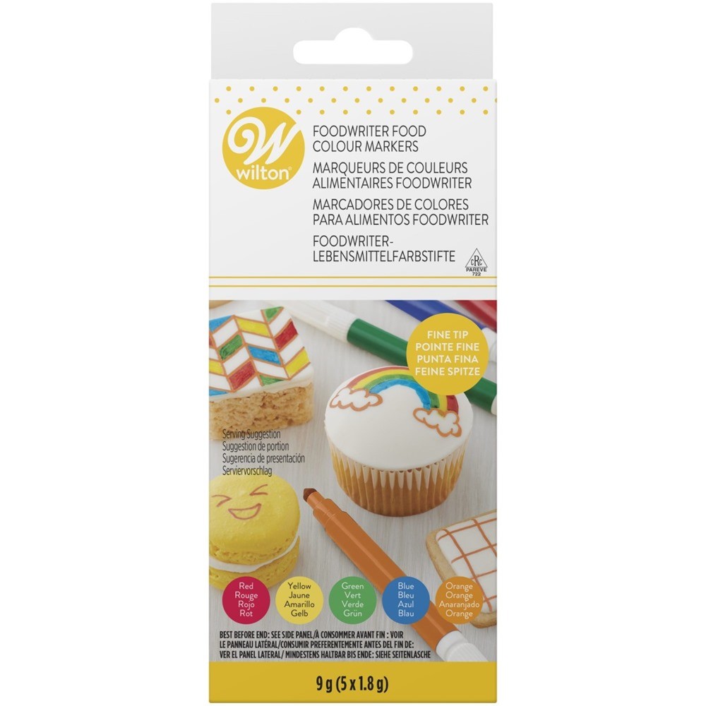 Rotuladores comestibles wilton 5ud