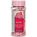 Mini corazones blancos, rojos y rosas 60gr FUNCAKES