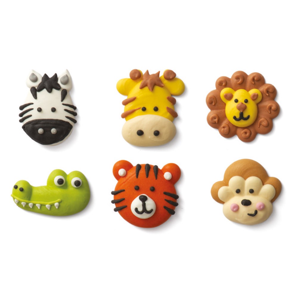 Animalitos de azúcar 6ud DECORA
