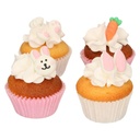 Decoración azucar conejitos 8ud FUNCAKES
