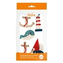Figuritas de azúcar estilo marinero 5ud DECORA