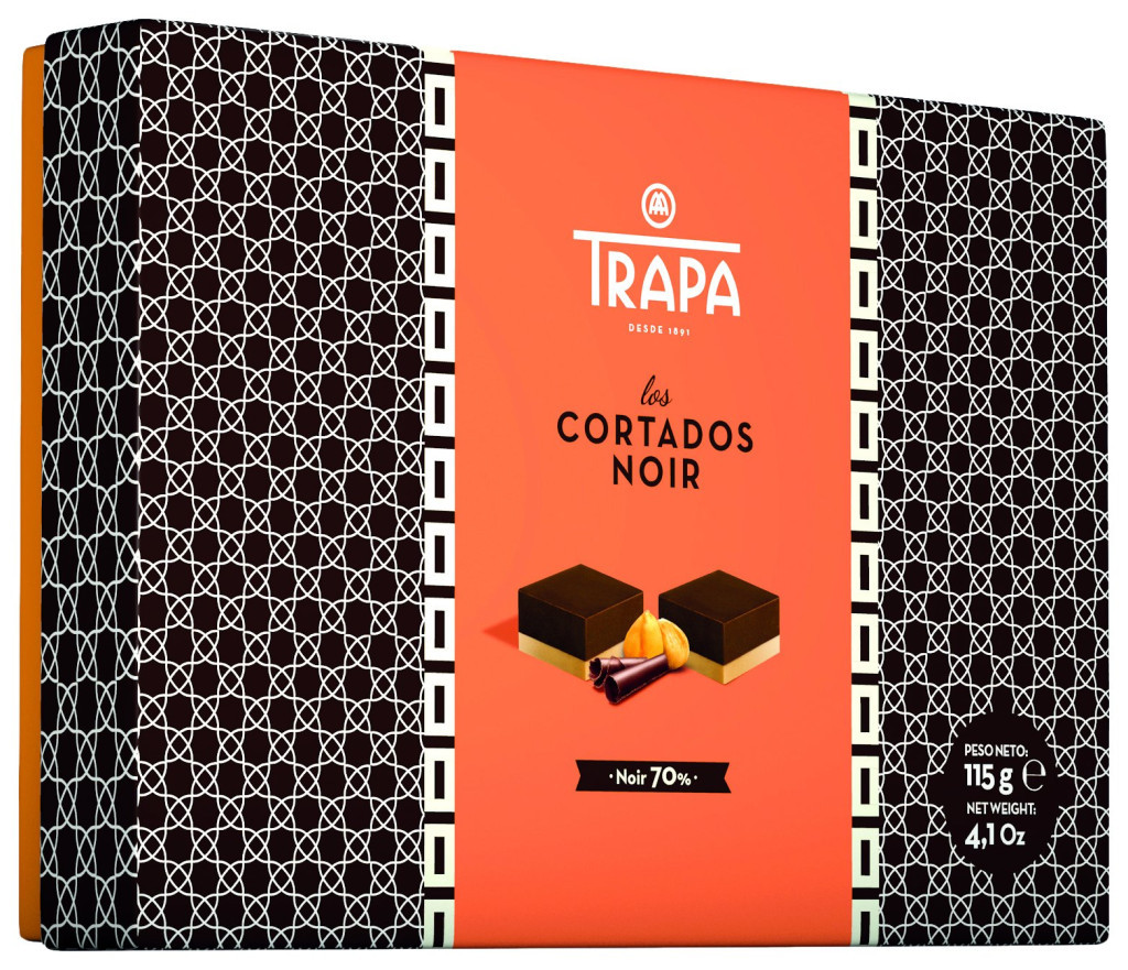 Cortados noir 70% 115gr TRAPA