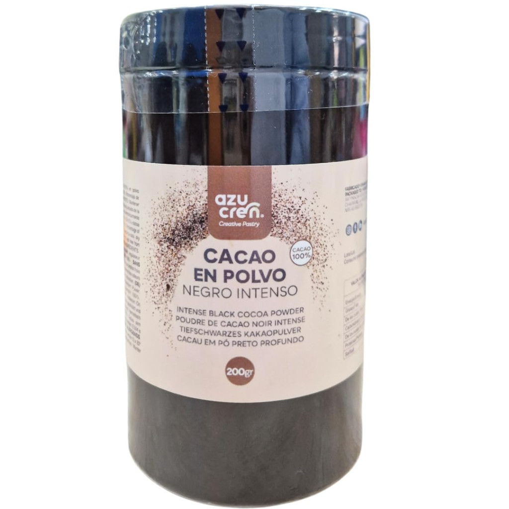 Cacao en polvo negro intenso 200gr AZUCREN