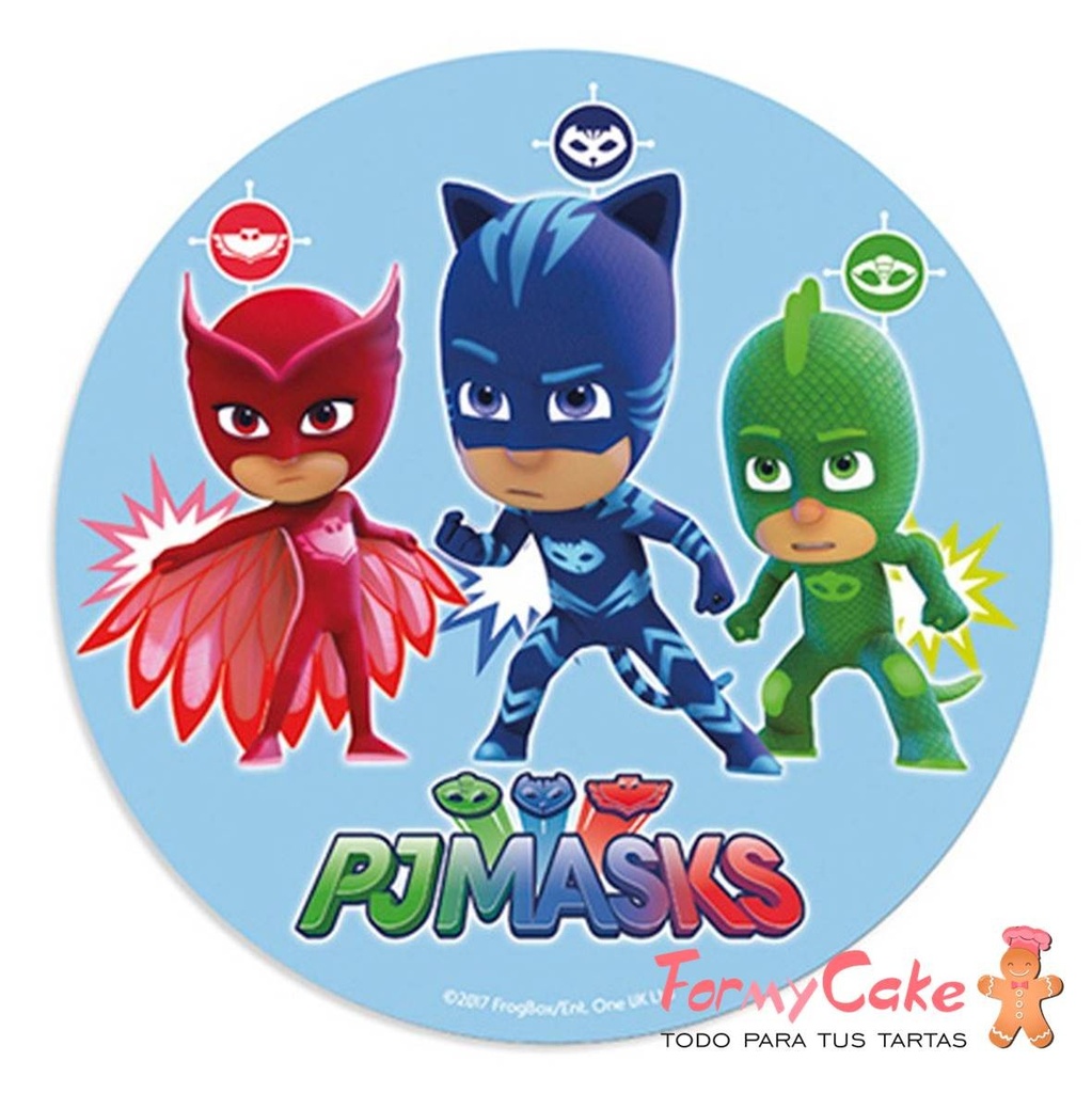 Impresión comestible pjmasks-2, 20CM