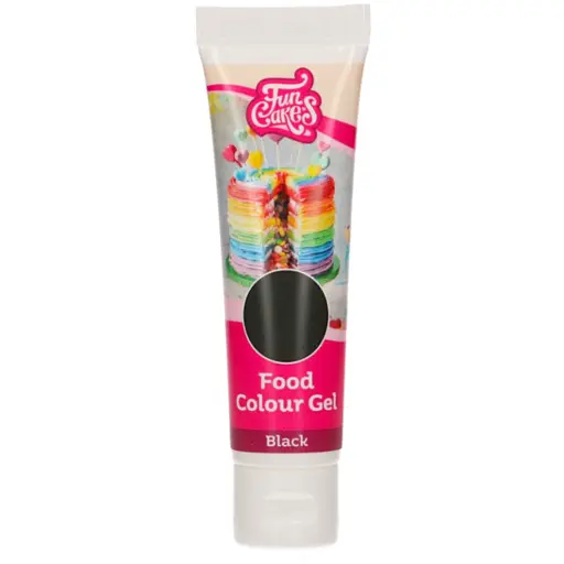 [F44105] Colorante en gel negro 30g. Funcakes