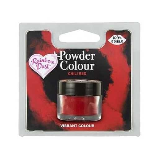 [RD0745] Colorante en Polvo Chili Red 2gr Rainbow Dust