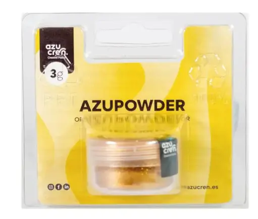 [AZ01671] Colorante en polvo concentrado color oro 3gr. Azupowder