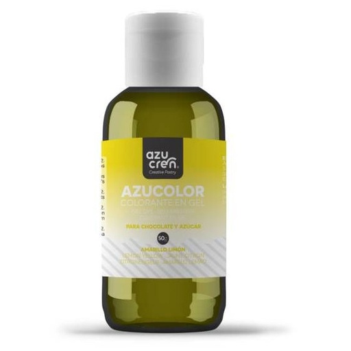 [AZ00169] Colorante en gel amarillo limón 50gr. Azucolor