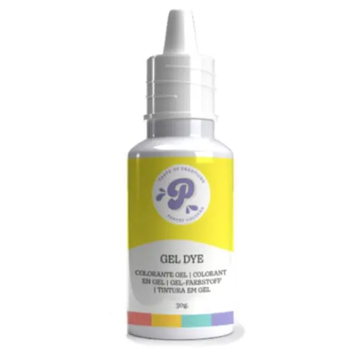 [P010007] Colorante en gel amarillo limón liposoluble 30ml. Pastry Colours