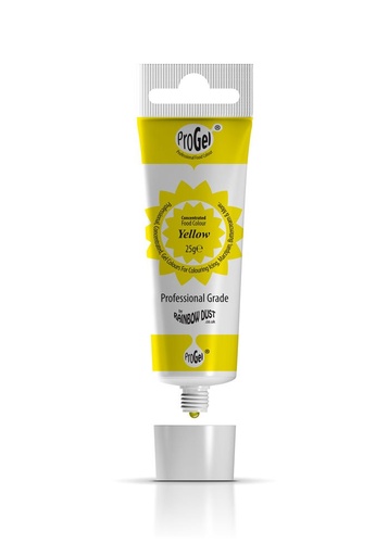[RD9546] Colorante Gel Amarillo Progel 25gr De Rainbow Dust