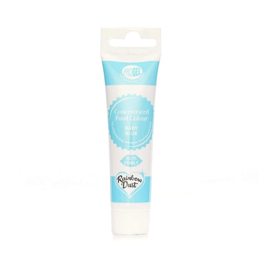 [RD9511] Colorante Gel Azul Bebe Progel 25gr De Rainbow Dust