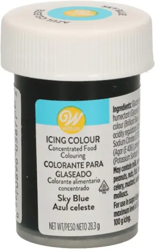 [04-0-0045] Colorante en gel azul cielo 28gr. Wilton