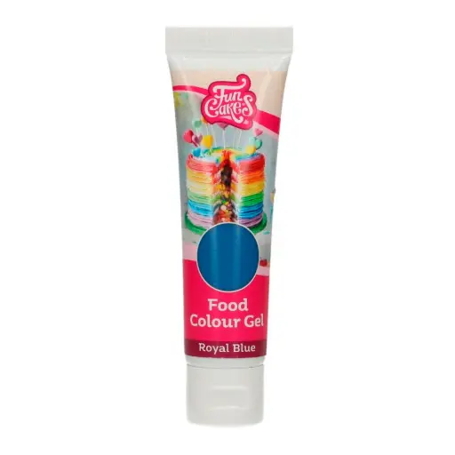 [F44135] Colorante alimentario en gel azul real 30gr. Funcakes