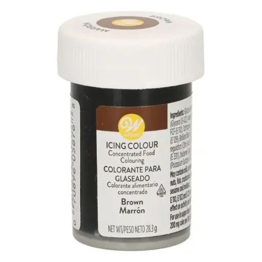 [04-0-0044] Colorante en gel marrón 28gr. Wilton