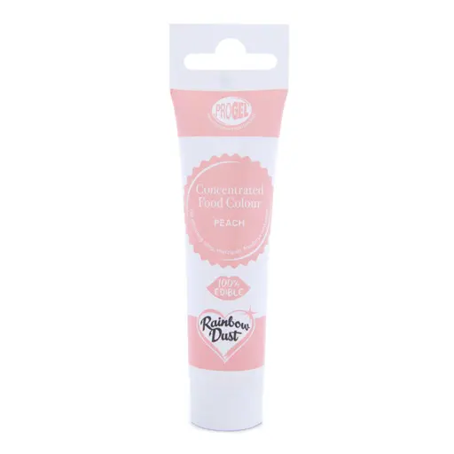 [RD9533] Colorante gel color melocotón progel 25gr. Rainbow Dust