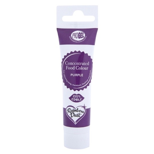 [RD9536] Colorante en gel color morado progel 25gr. Rainbow Dust