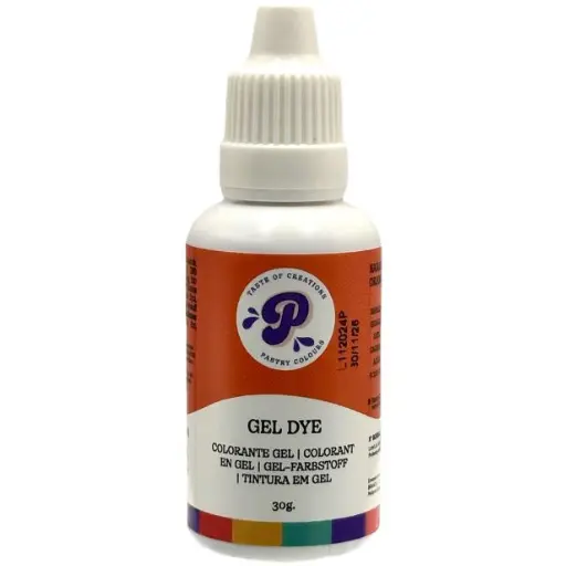 [P010008] Colorante en gel naranja liposoluble 30ml. Pastry Colours