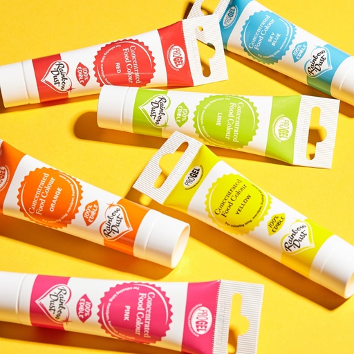 [RD9532] Colorante Gel Naranja Progel 25gr De Rainbow Dust